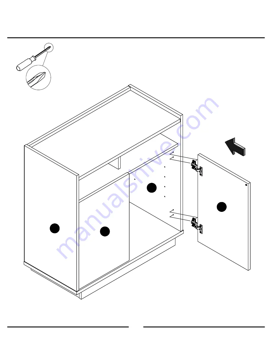 Ameriwood HOME 4913348COM Instruction Booklet Download Page 25