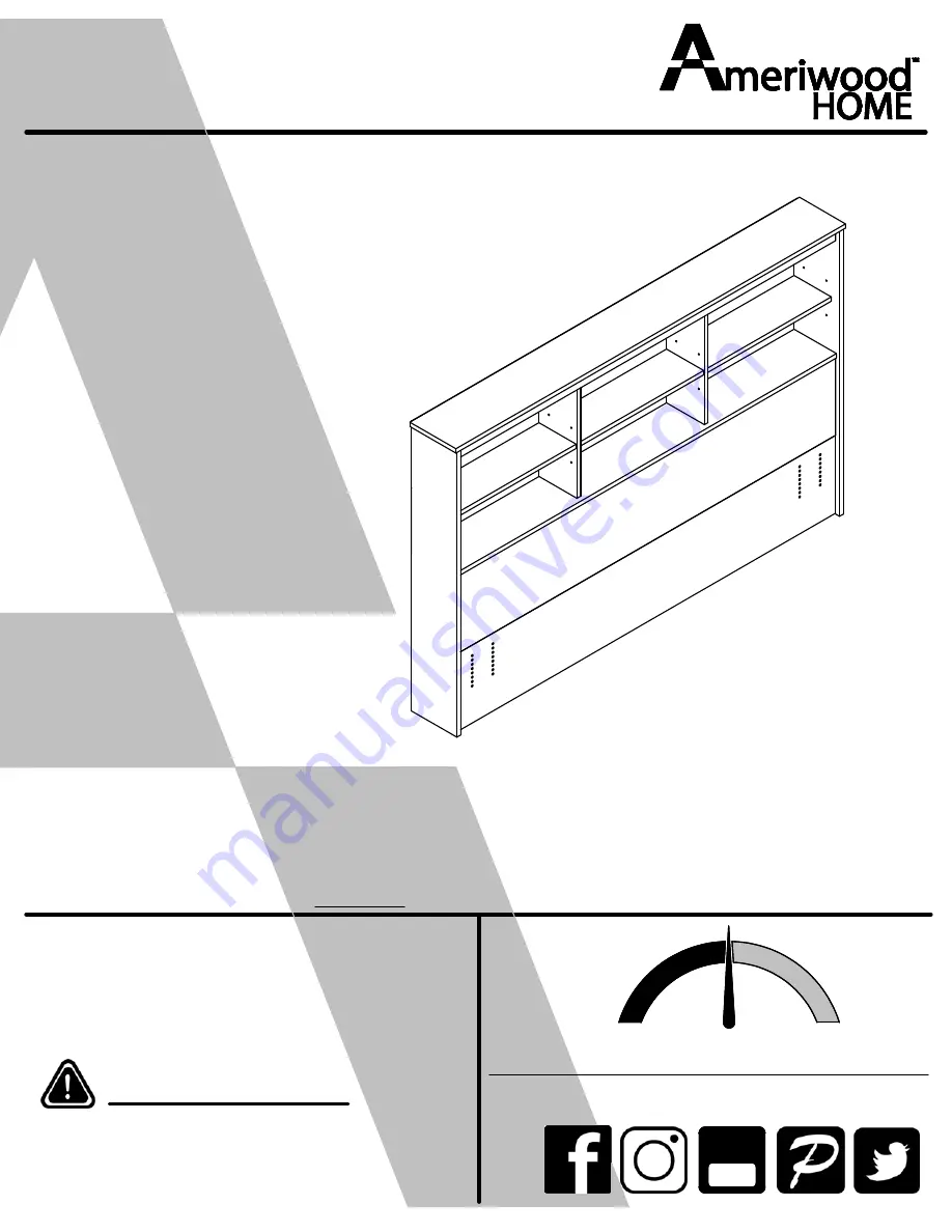 Ameriwood HOME 5260328COM Скачать руководство пользователя страница 1