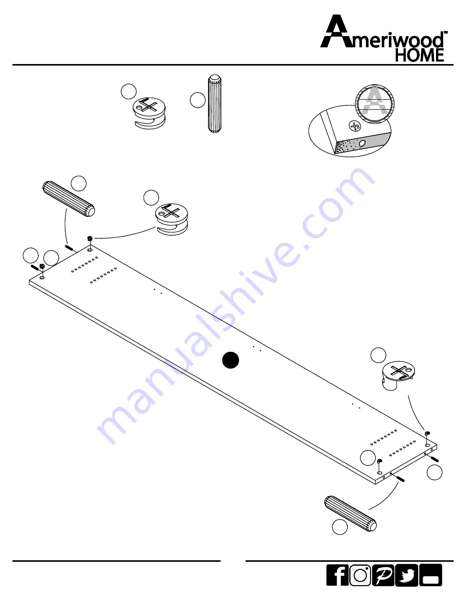 Ameriwood HOME 5260328COM Instruction Booklet Download Page 11