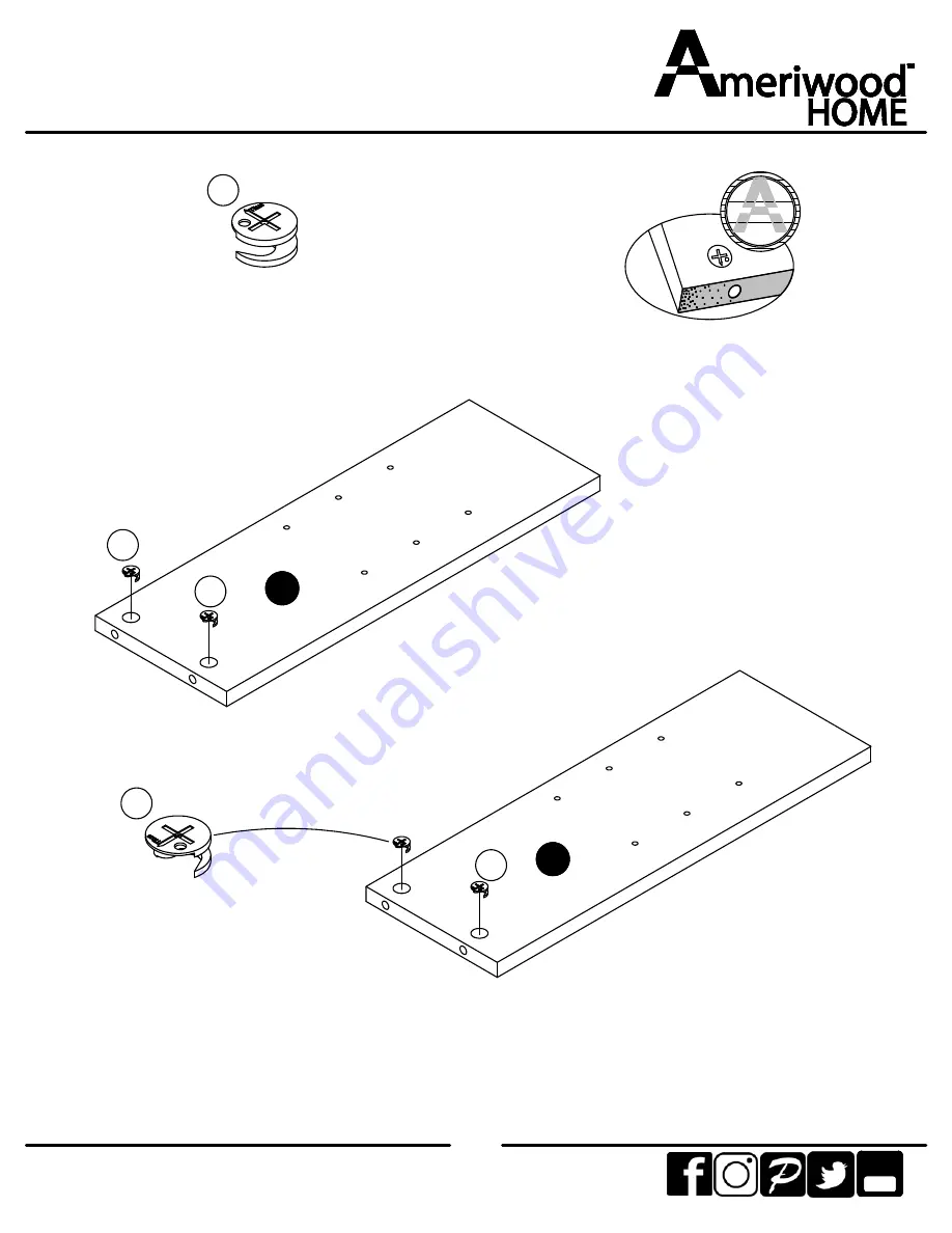 Ameriwood HOME 5260328COM Instruction Booklet Download Page 16