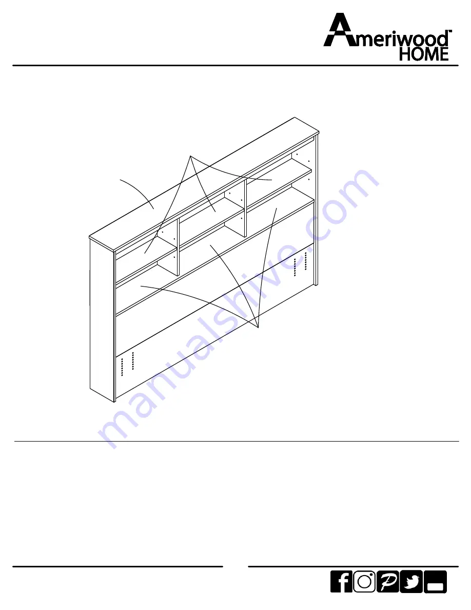 Ameriwood HOME 5260328COM Скачать руководство пользователя страница 24