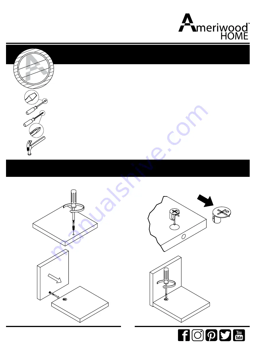 Ameriwood HOME 5277296PCOM Скачать руководство пользователя страница 3