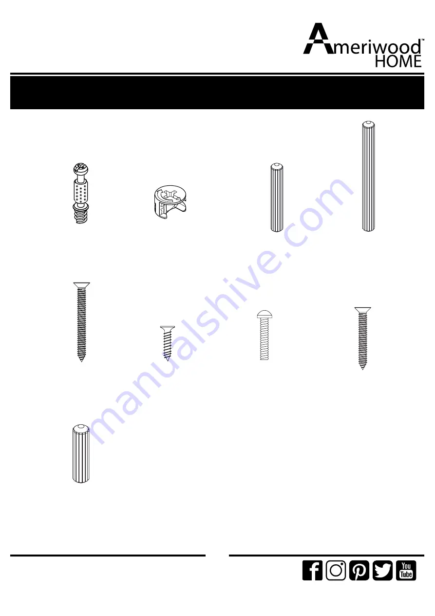 Ameriwood HOME 5277296PCOM Assembly Instructions Manual Download Page 6