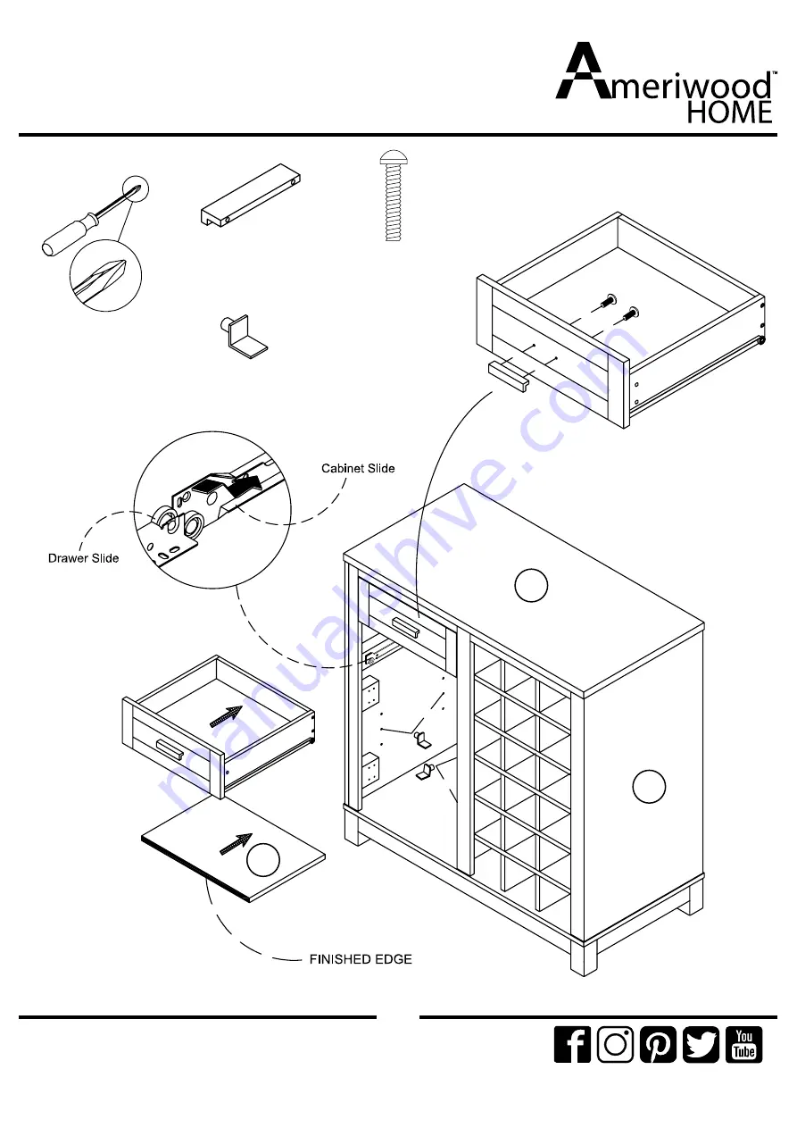 Ameriwood HOME 5277296PCOM Скачать руководство пользователя страница 26