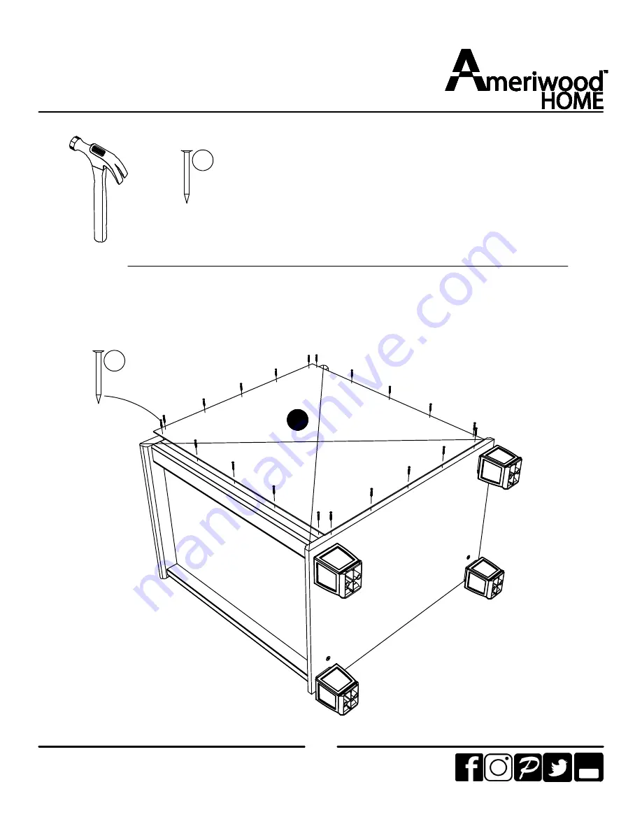 Ameriwood HOME 5317340EBL Manual Download Page 23