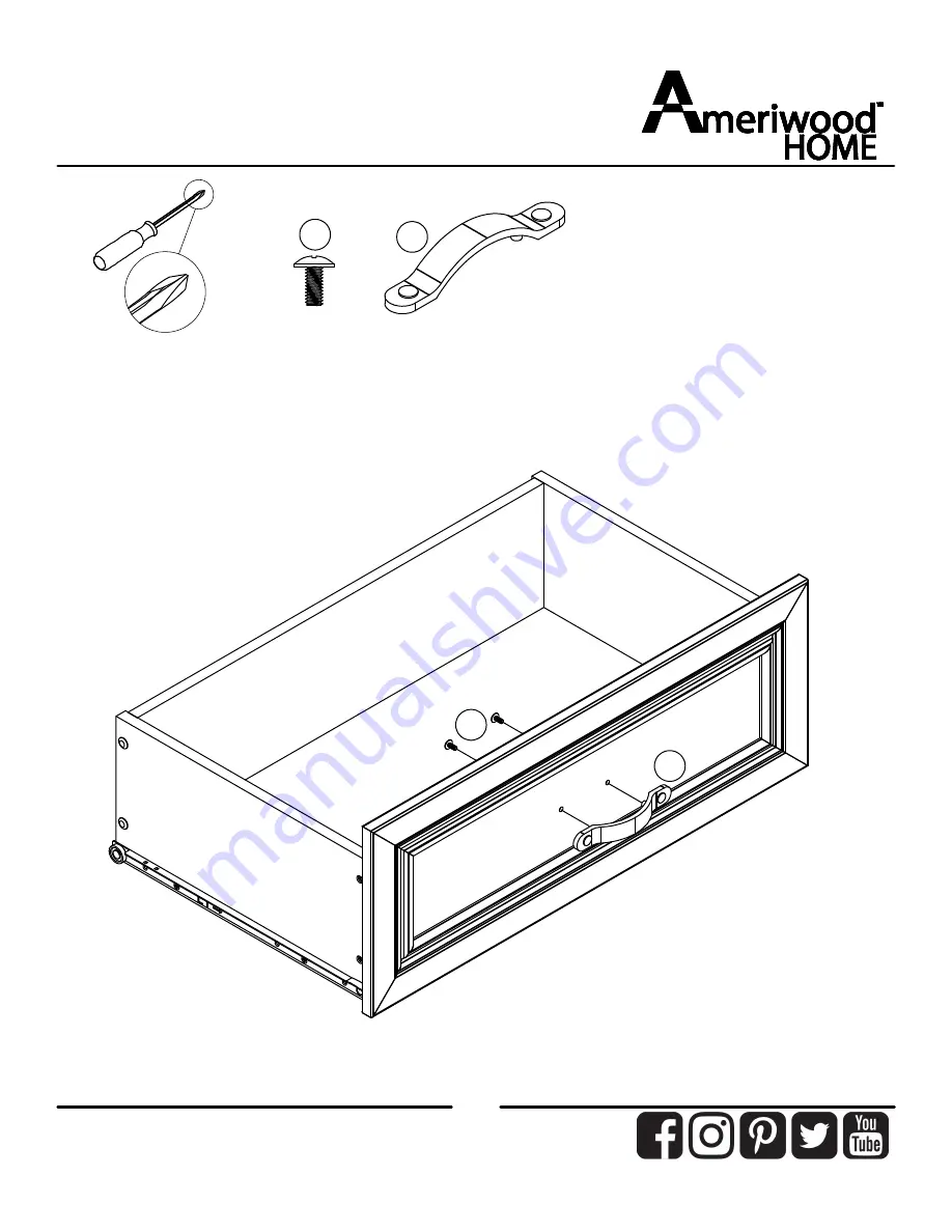 Ameriwood HOME 5319340EBL Assembly Manual Download Page 30