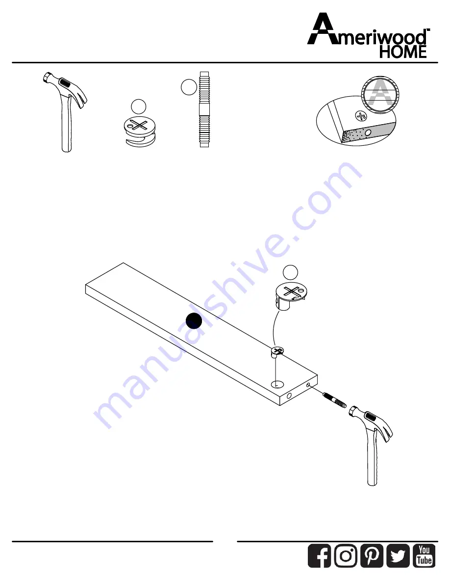 Ameriwood HOME 5364222COM Скачать руководство пользователя страница 29