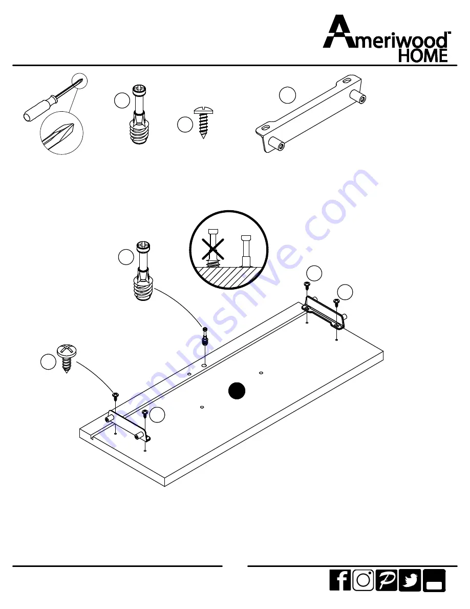 Ameriwood HOME 5580340COM Скачать руководство пользователя страница 31