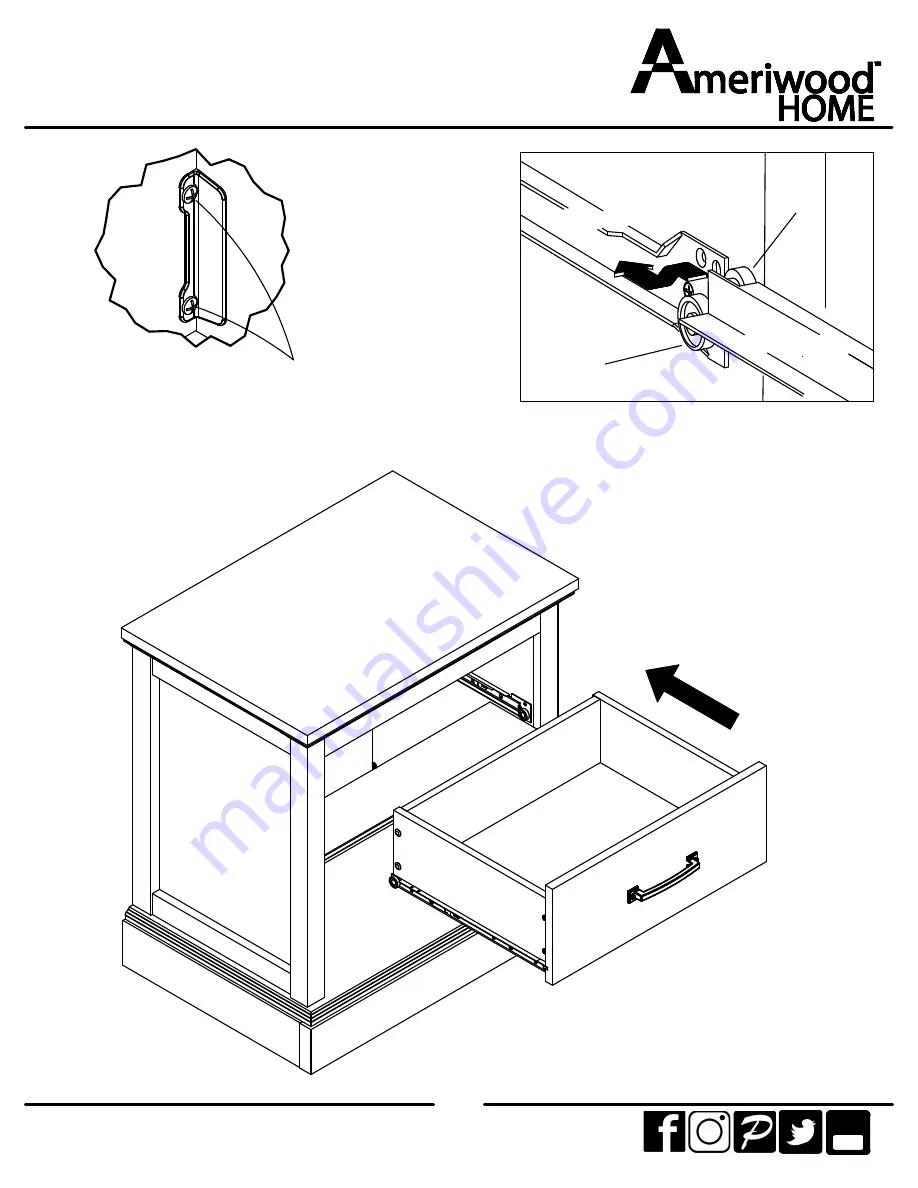 Ameriwood HOME 5580340COM Скачать руководство пользователя страница 36