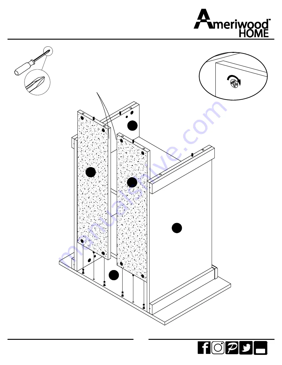 Ameriwood HOME 5695412COM Скачать руководство пользователя страница 16