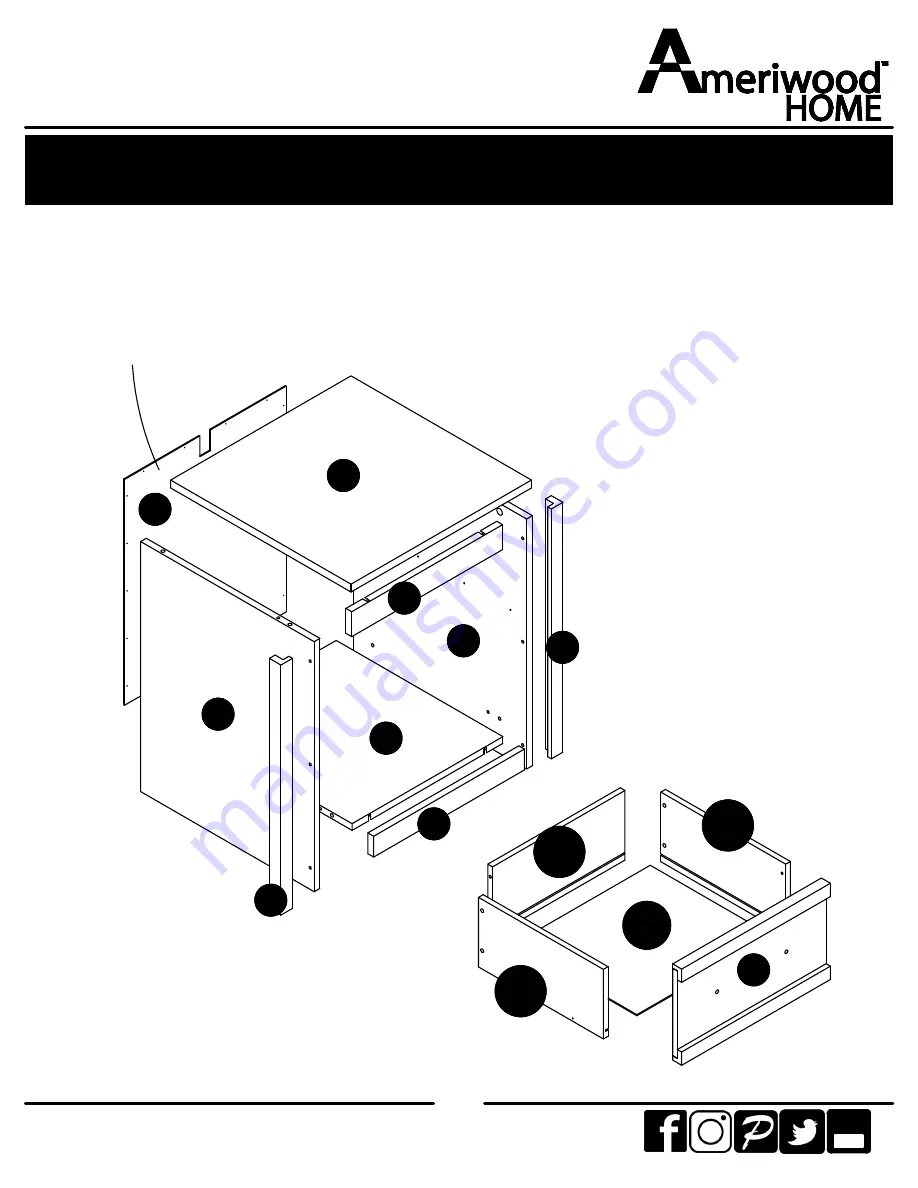 Ameriwood HOME 5759354COM Скачать руководство пользователя страница 5