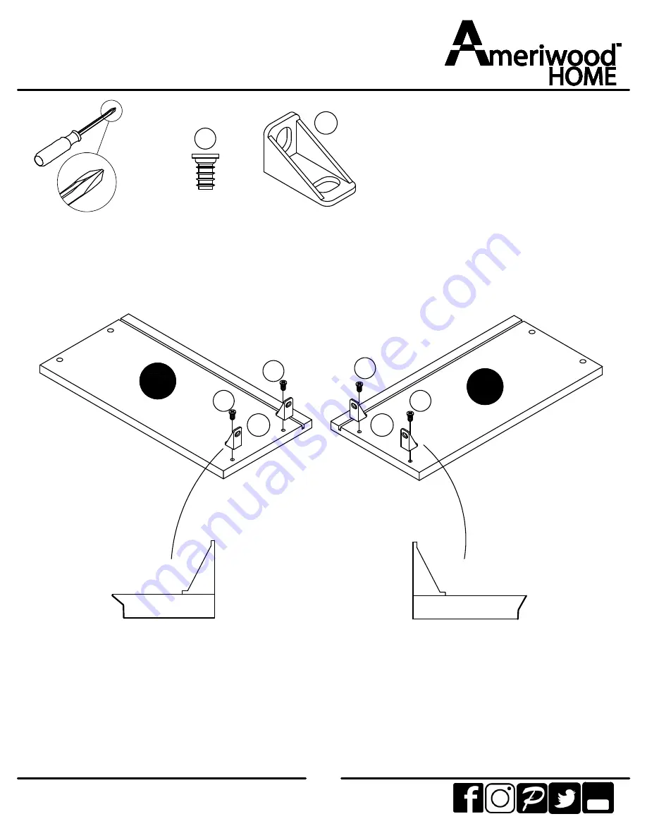 Ameriwood HOME 5759354COM Скачать руководство пользователя страница 16