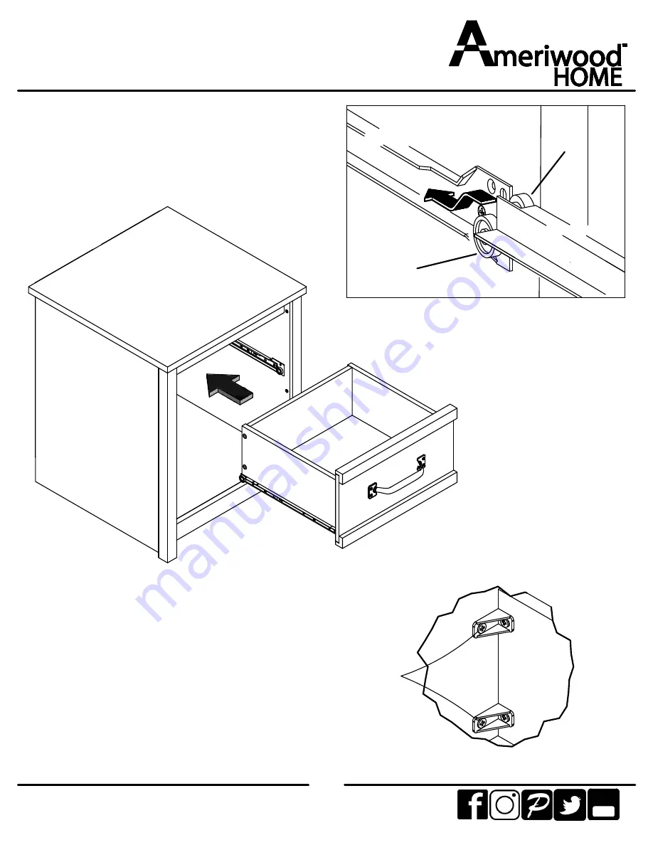 Ameriwood HOME 5759354COM Assembly Instructions Manual Download Page 22