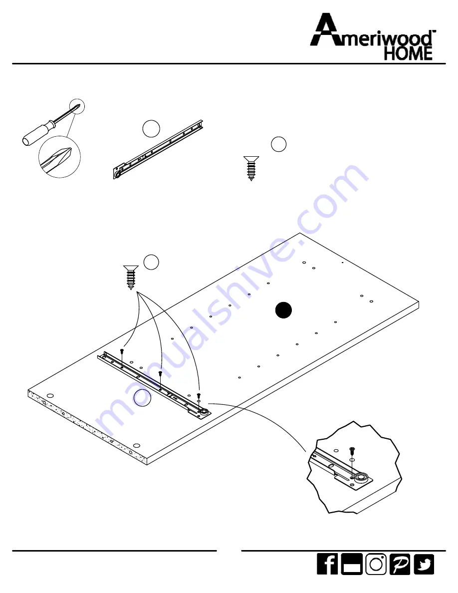 Ameriwood HOME 5770303COM Скачать руководство пользователя страница 15