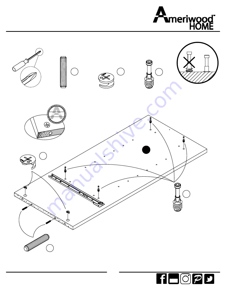 Ameriwood HOME 5770303COM Скачать руководство пользователя страница 16