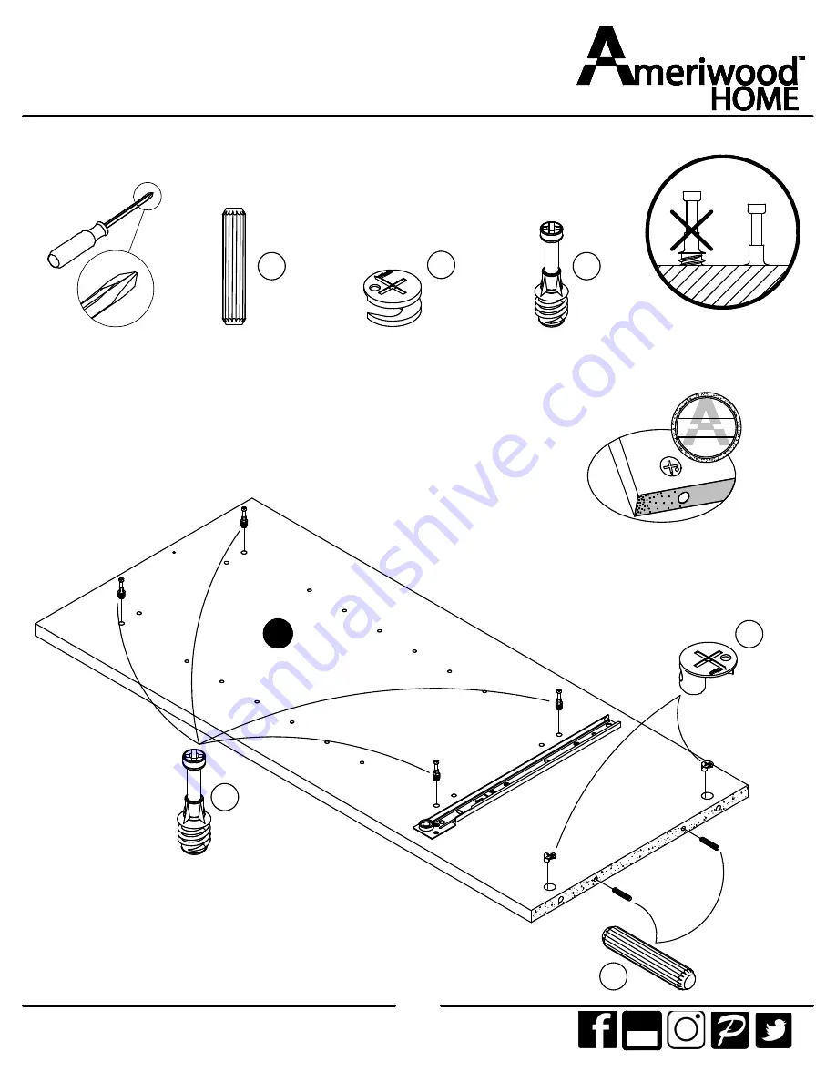 Ameriwood HOME 5770330COM Скачать руководство пользователя страница 18