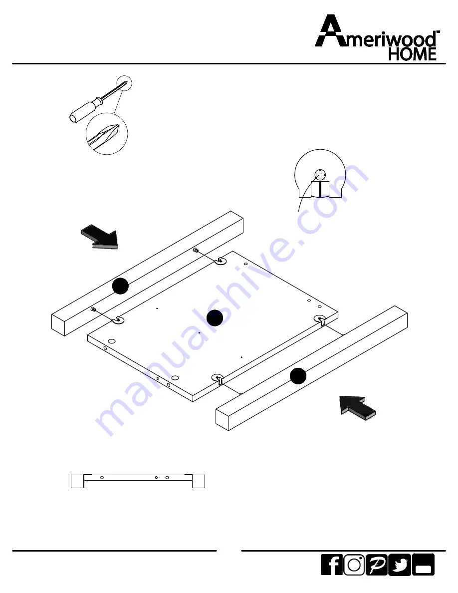 Ameriwood HOME 5771219COM Instruction Booklet Download Page 9