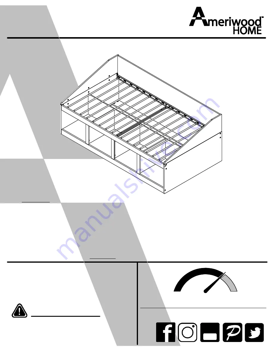 Ameriwood HOME 5775321COM Assembly Manual Download Page 1