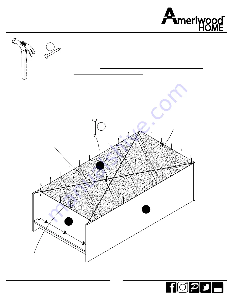 Ameriwood HOME 5955222COM Instruction Booklet Download Page 24