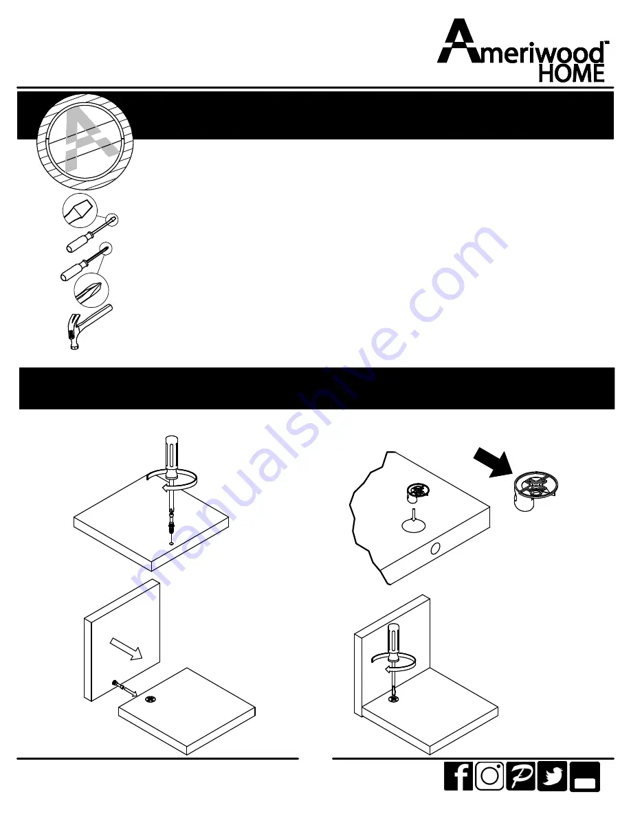 Ameriwood HOME 5997015WCOM Скачать руководство пользователя страница 3