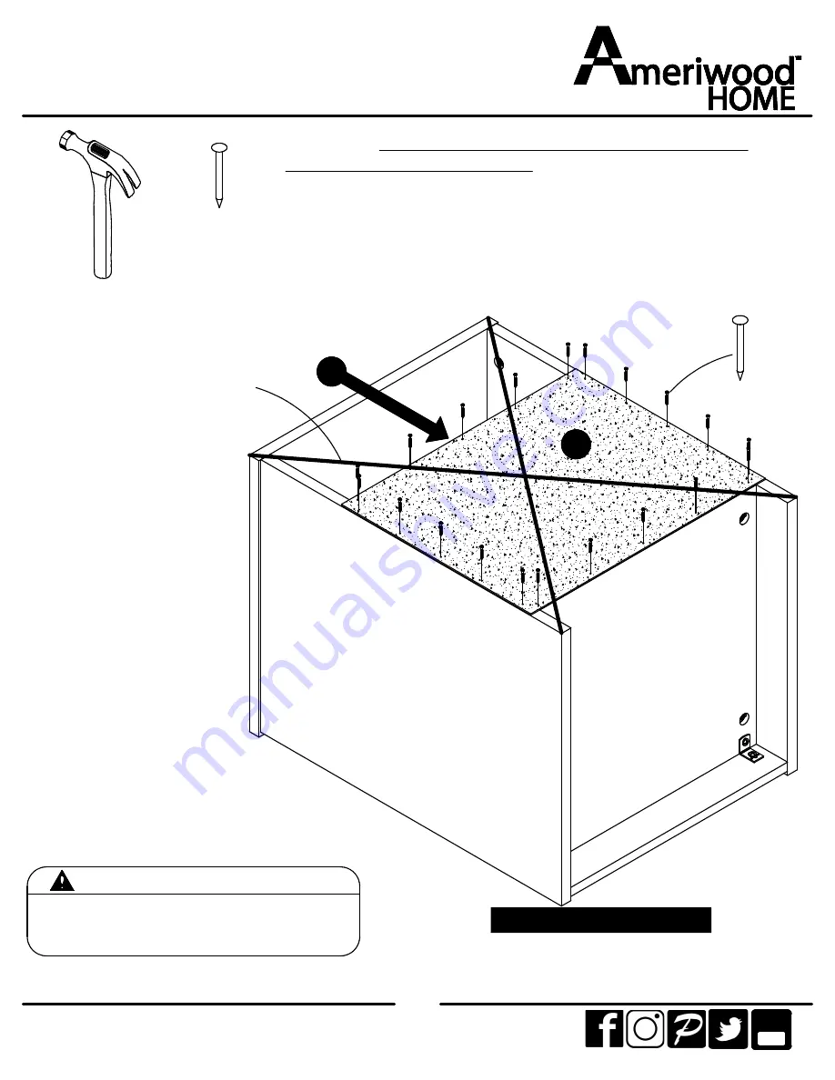 Ameriwood HOME 5997015WCOM Manual Download Page 14