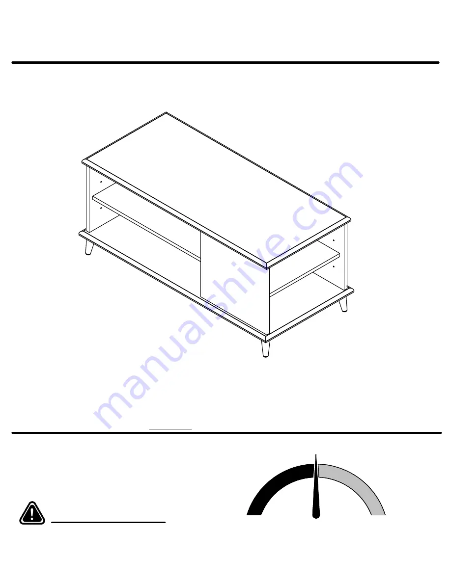 Ameriwood HOME 6899222COM Customer Instruction Booklet Download Page 1