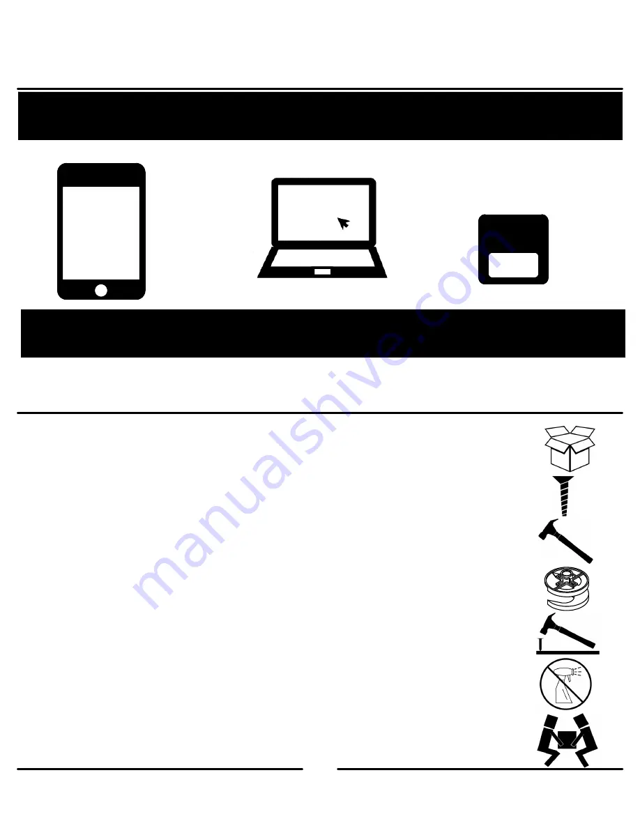 Ameriwood HOME 6899222COM Customer Instruction Booklet Download Page 2