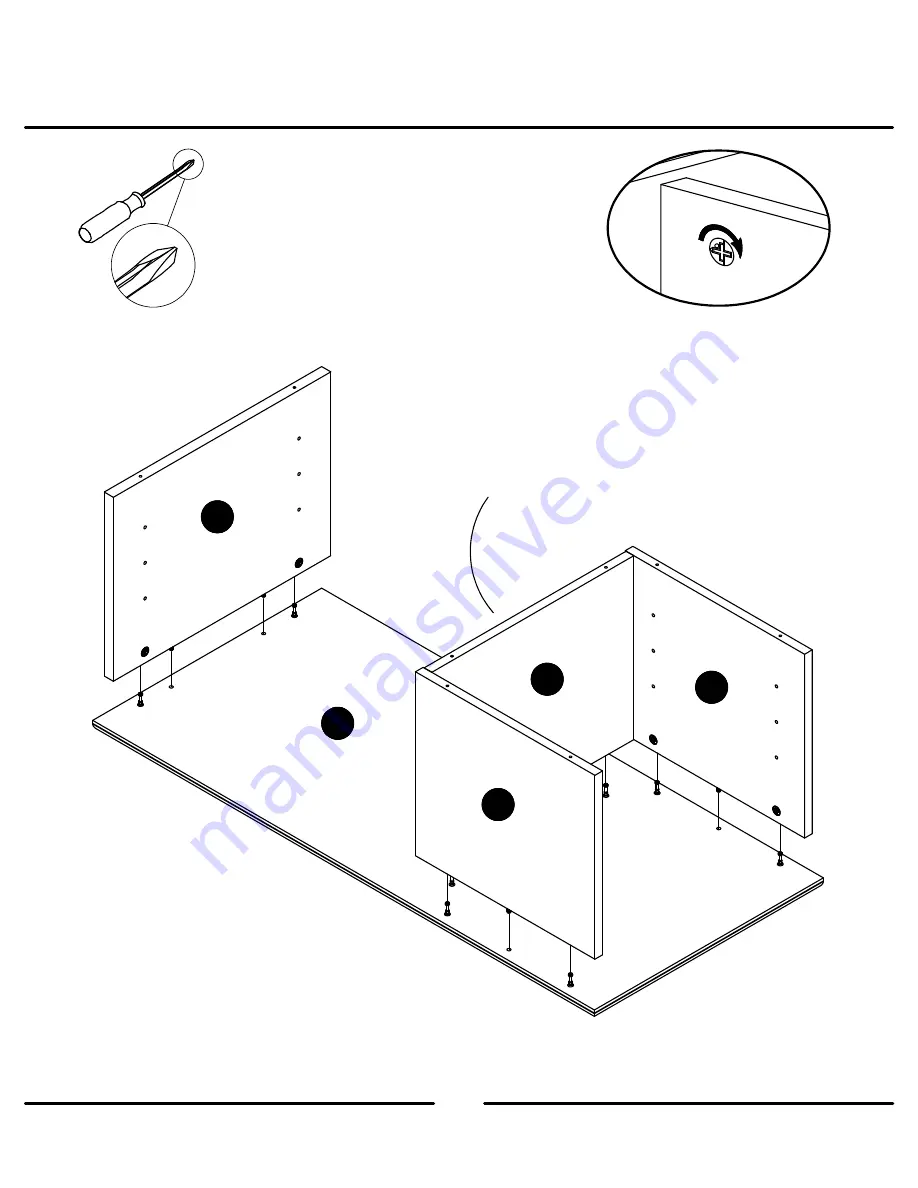 Ameriwood HOME 6899222COM Customer Instruction Booklet Download Page 12