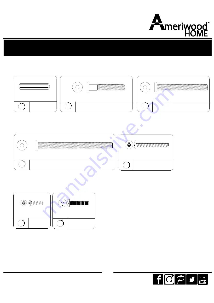 Ameriwood HOME 6925015COM Manual Download Page 9