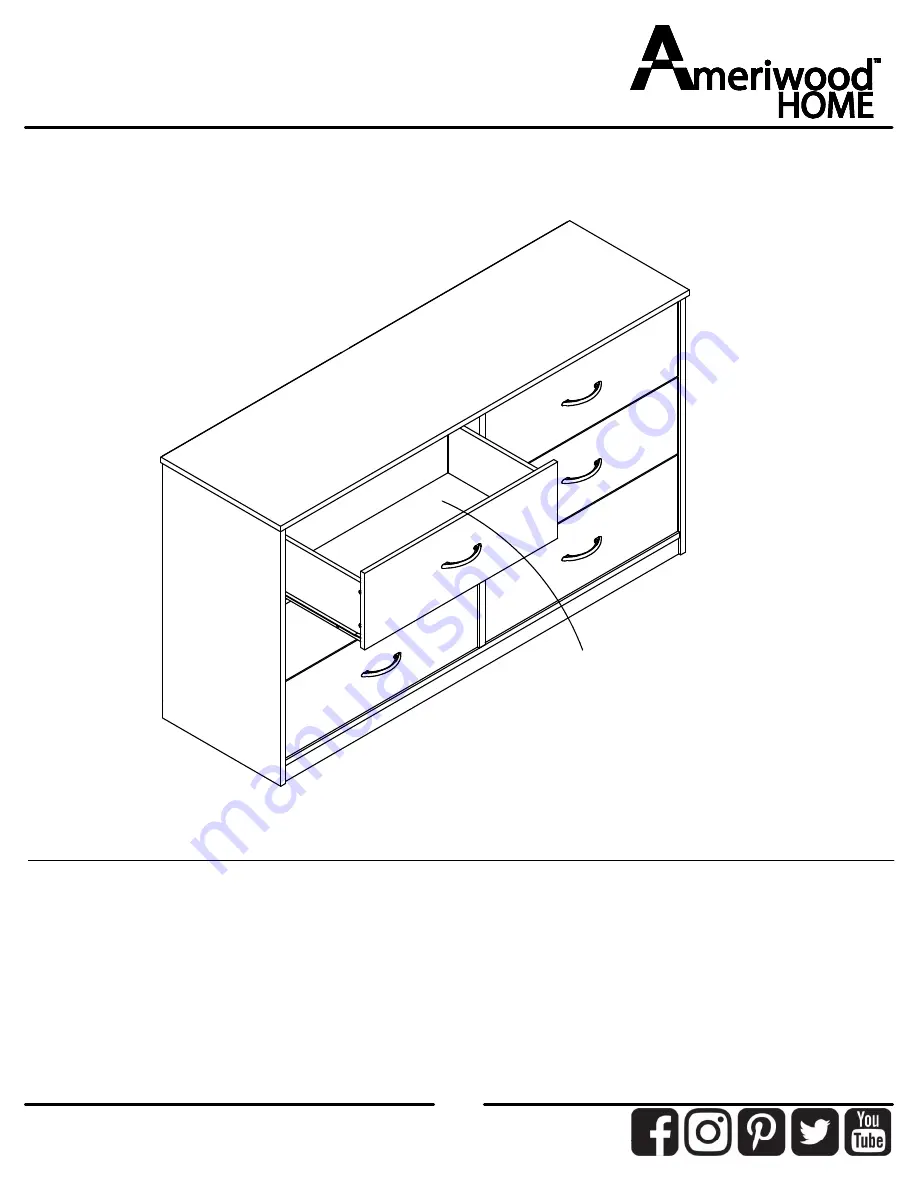 Ameriwood HOME 6972015COM Скачать руководство пользователя страница 23