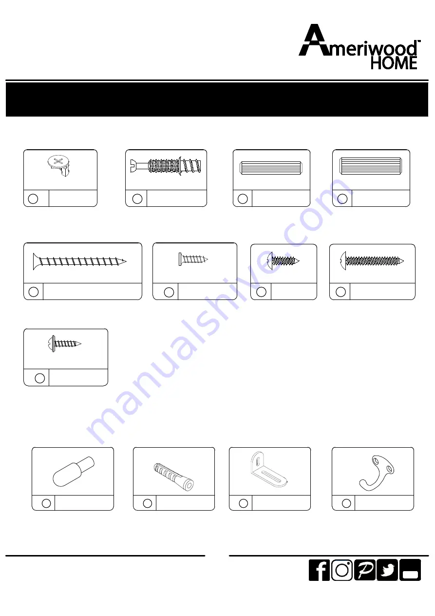 Ameriwood HOME 7027013COM Скачать руководство пользователя страница 7