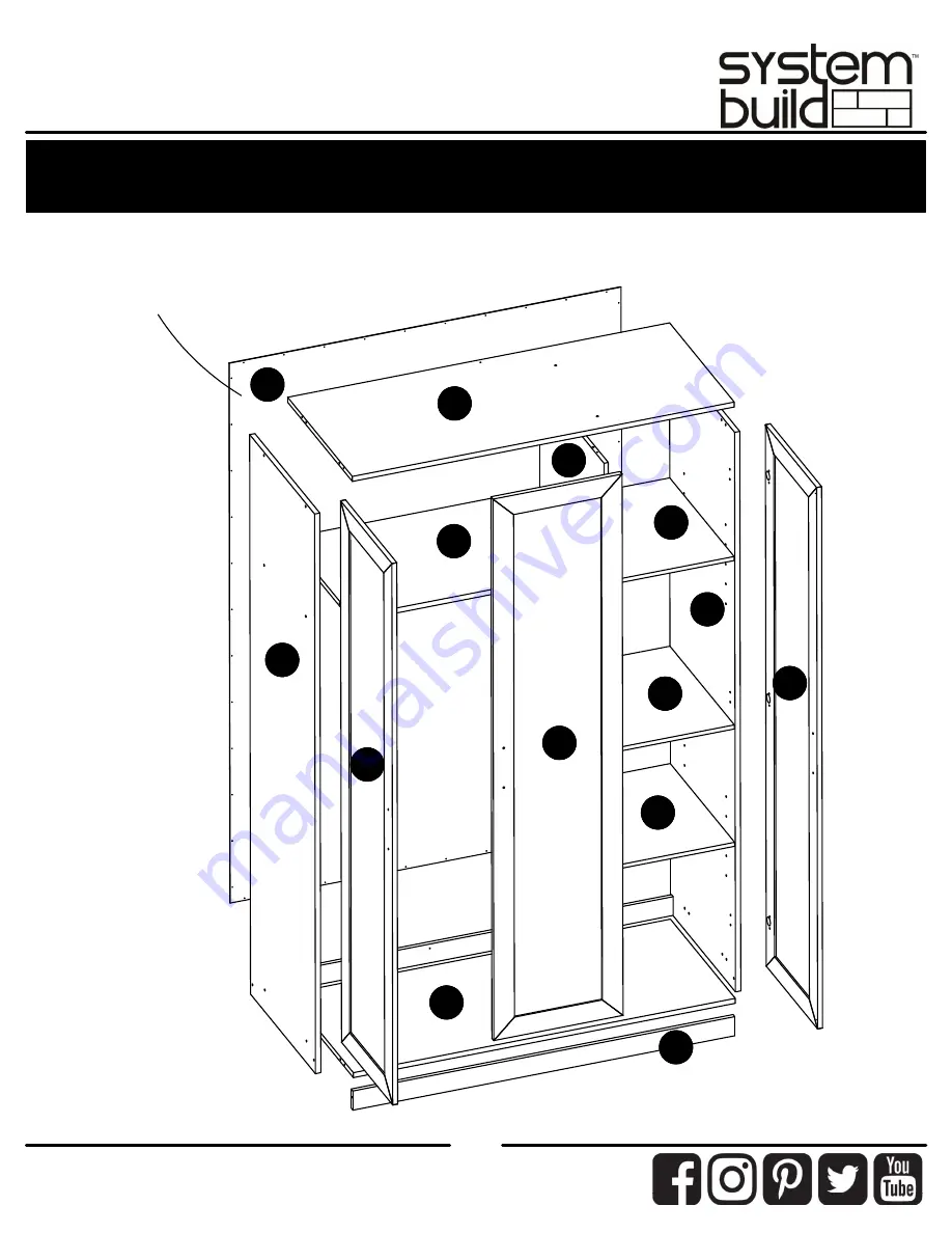 Ameriwood HOME 8077333 Скачать руководство пользователя страница 5