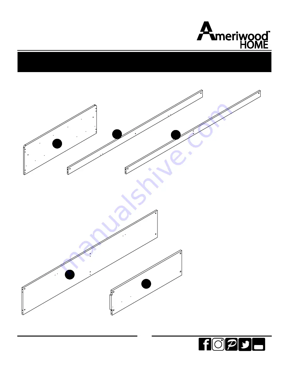 Ameriwood HOME 8133222COM Скачать руководство пользователя страница 6