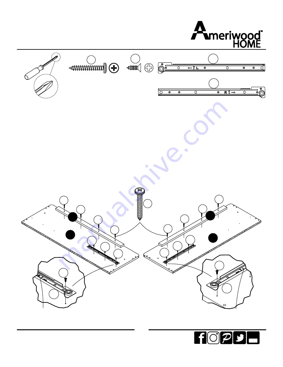 Ameriwood HOME 8133222COM Скачать руководство пользователя страница 14