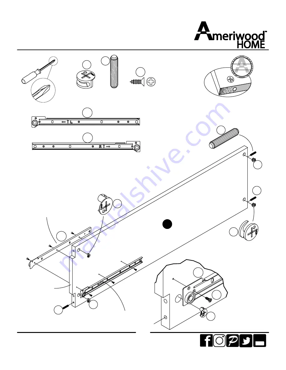 Ameriwood HOME 8133222COM Скачать руководство пользователя страница 15