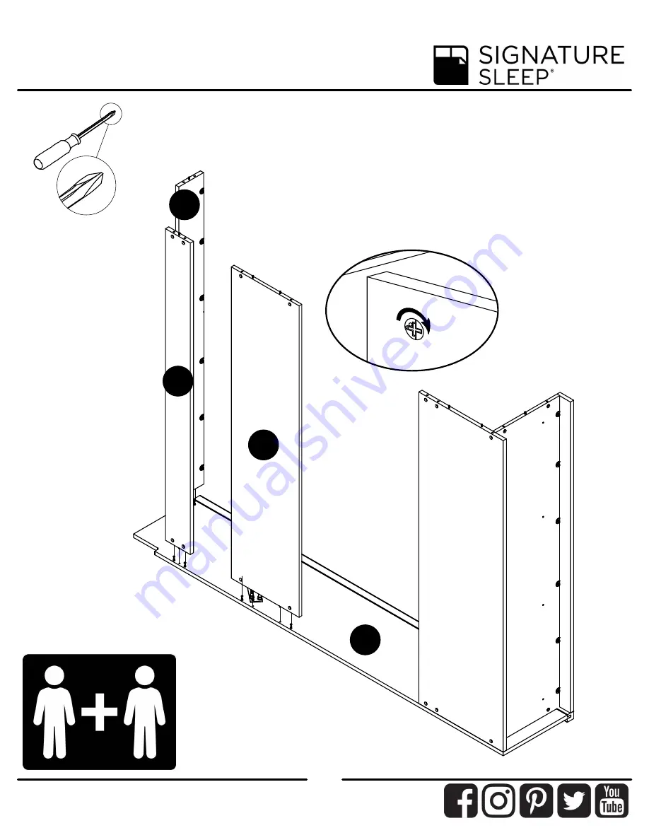 Ameriwood HOME 8368222COM Скачать руководство пользователя страница 22