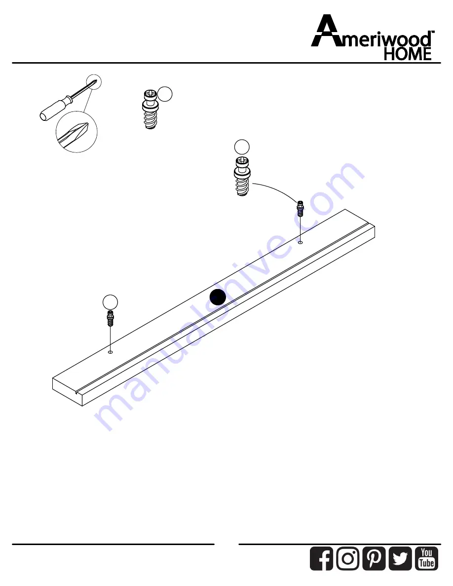 Ameriwood HOME 8620900WCOM Instruction Booklet Download Page 10