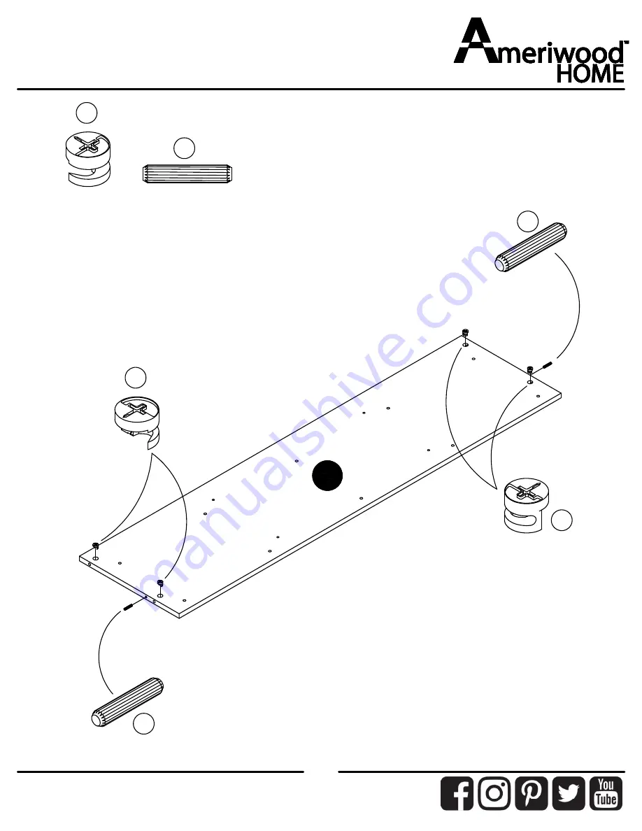 Ameriwood HOME 8800335COM Скачать руководство пользователя страница 20