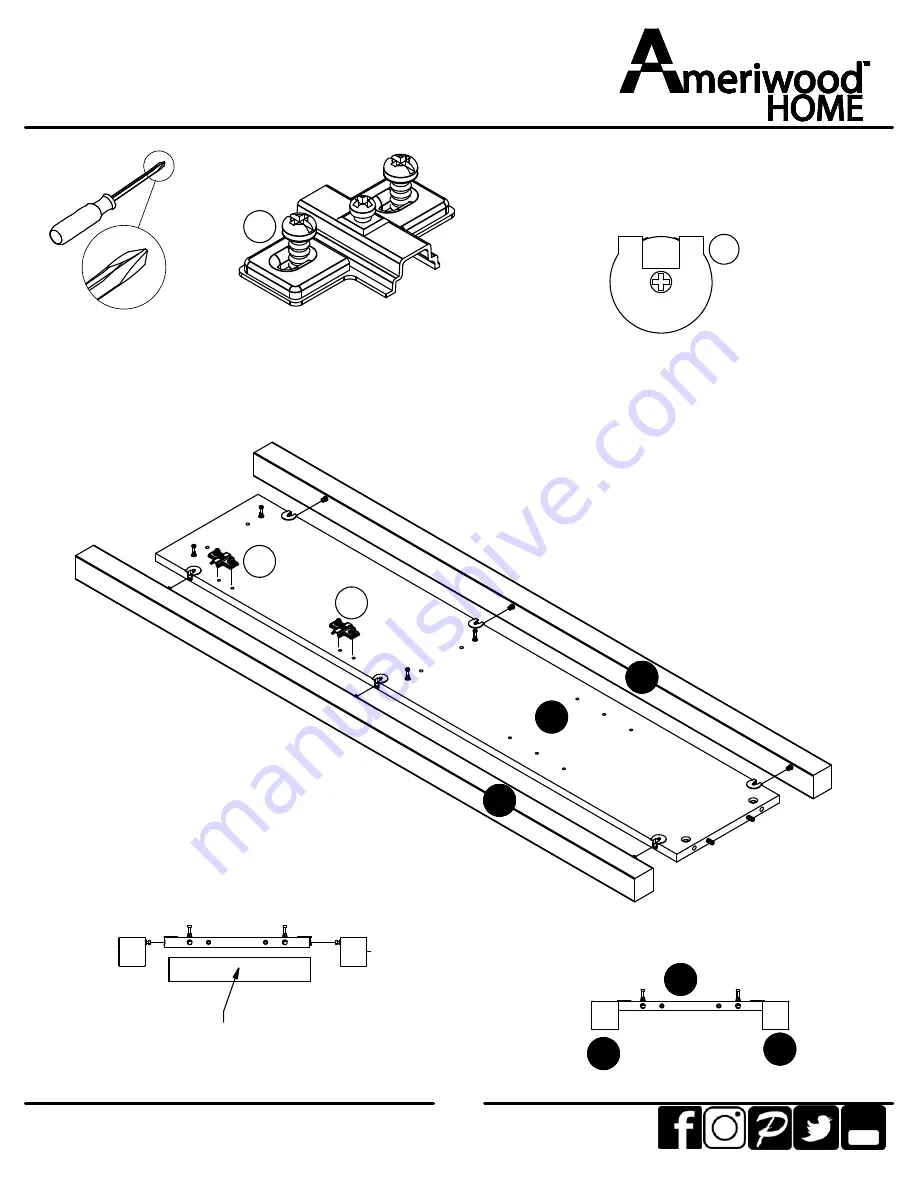 Ameriwood HOME 9610222COM Скачать руководство пользователя страница 16