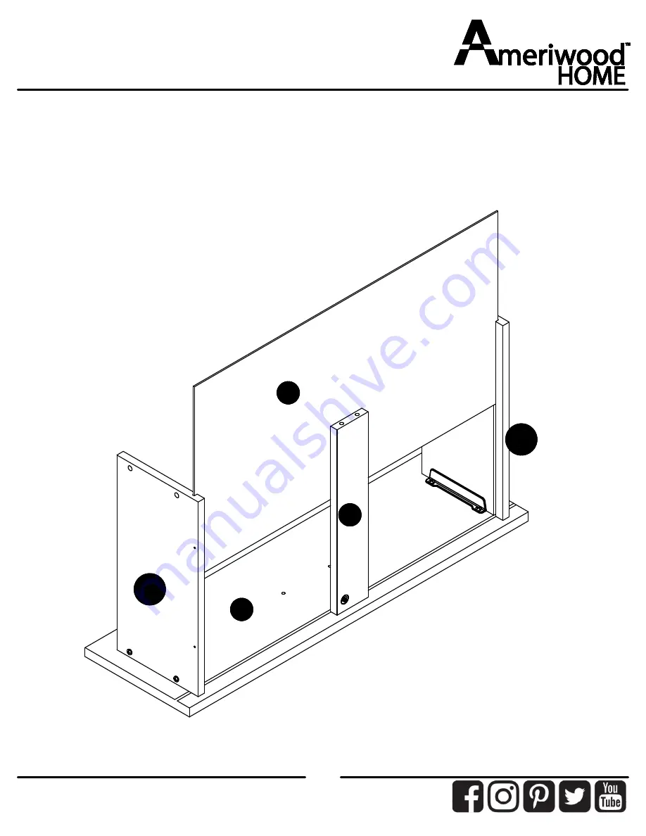 Ameriwood HOME 9866335COM Manual Download Page 34