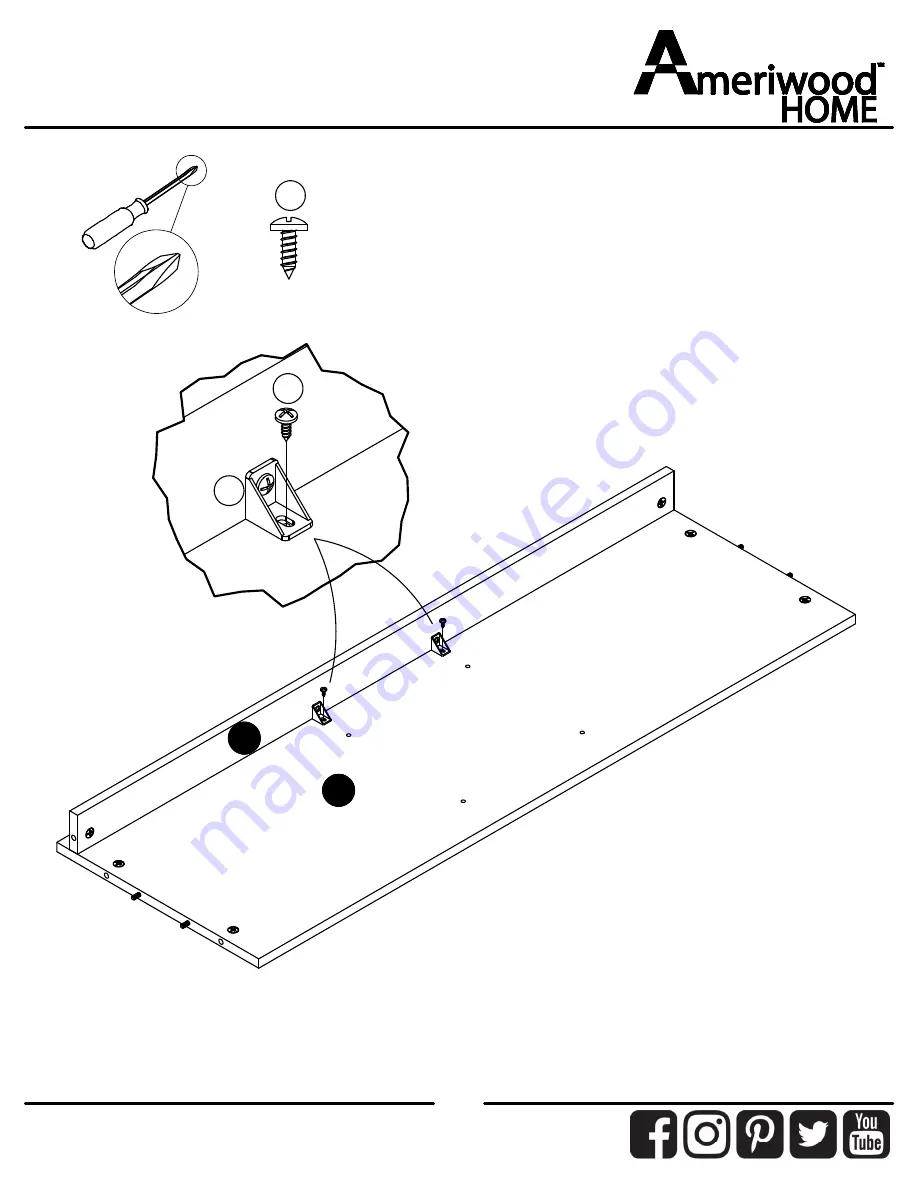 Ameriwood HOME 9972341COM Скачать руководство пользователя страница 13