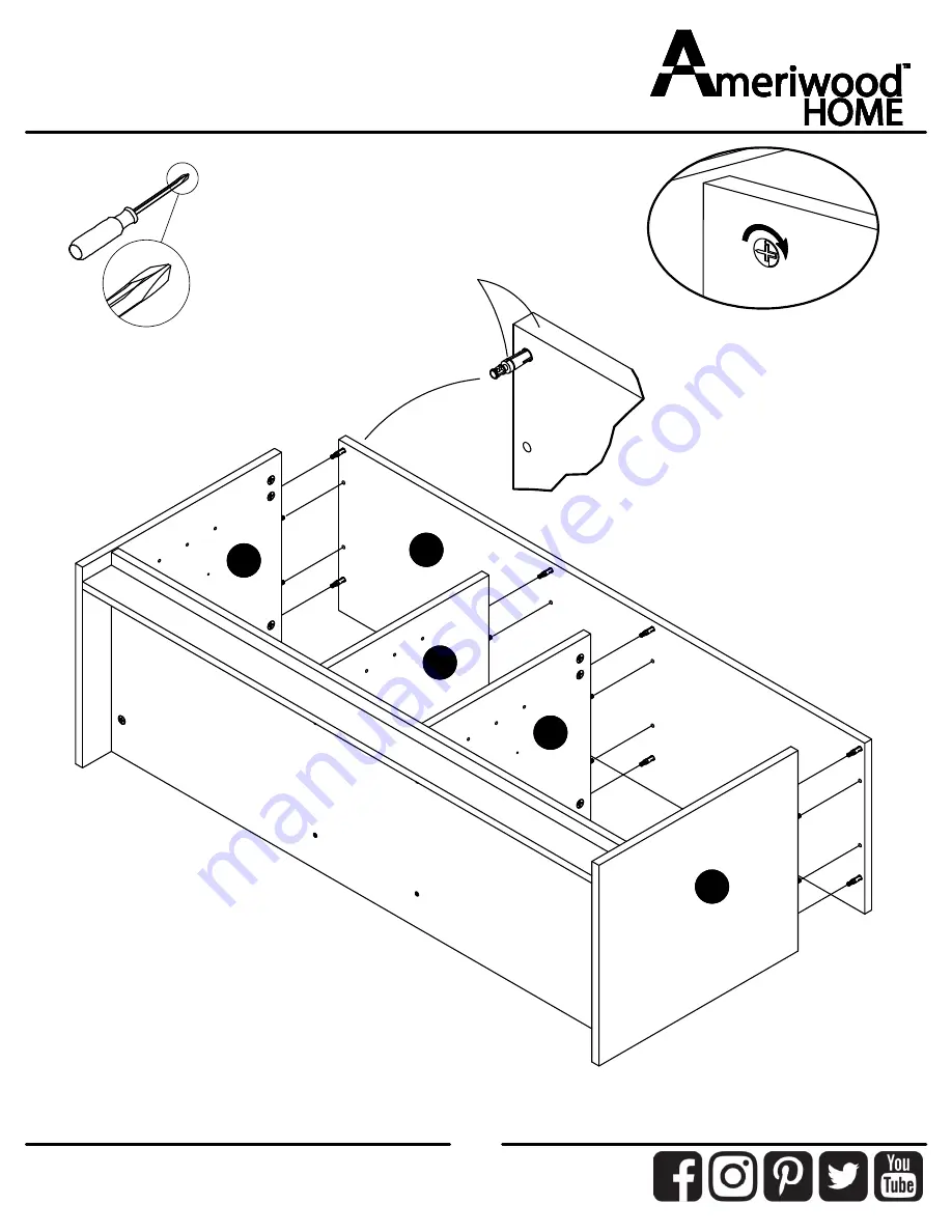 Ameriwood HOME 9972341COM Скачать руководство пользователя страница 16