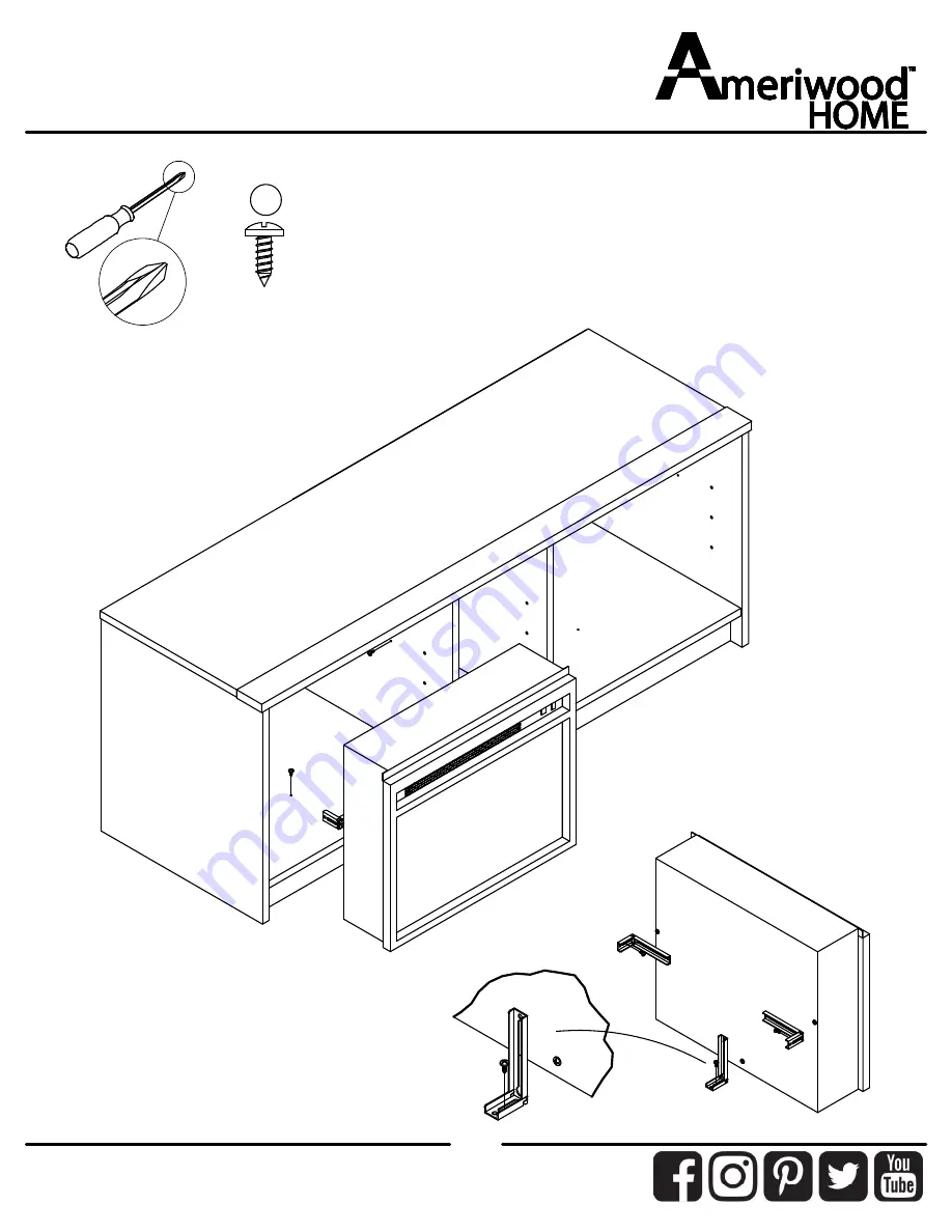 Ameriwood HOME 9972341COM Скачать руководство пользователя страница 20