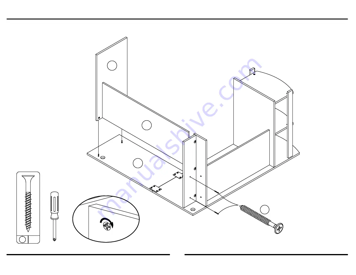 Ameriwood HOME Dakota 9354303PCOM Скачать руководство пользователя страница 12