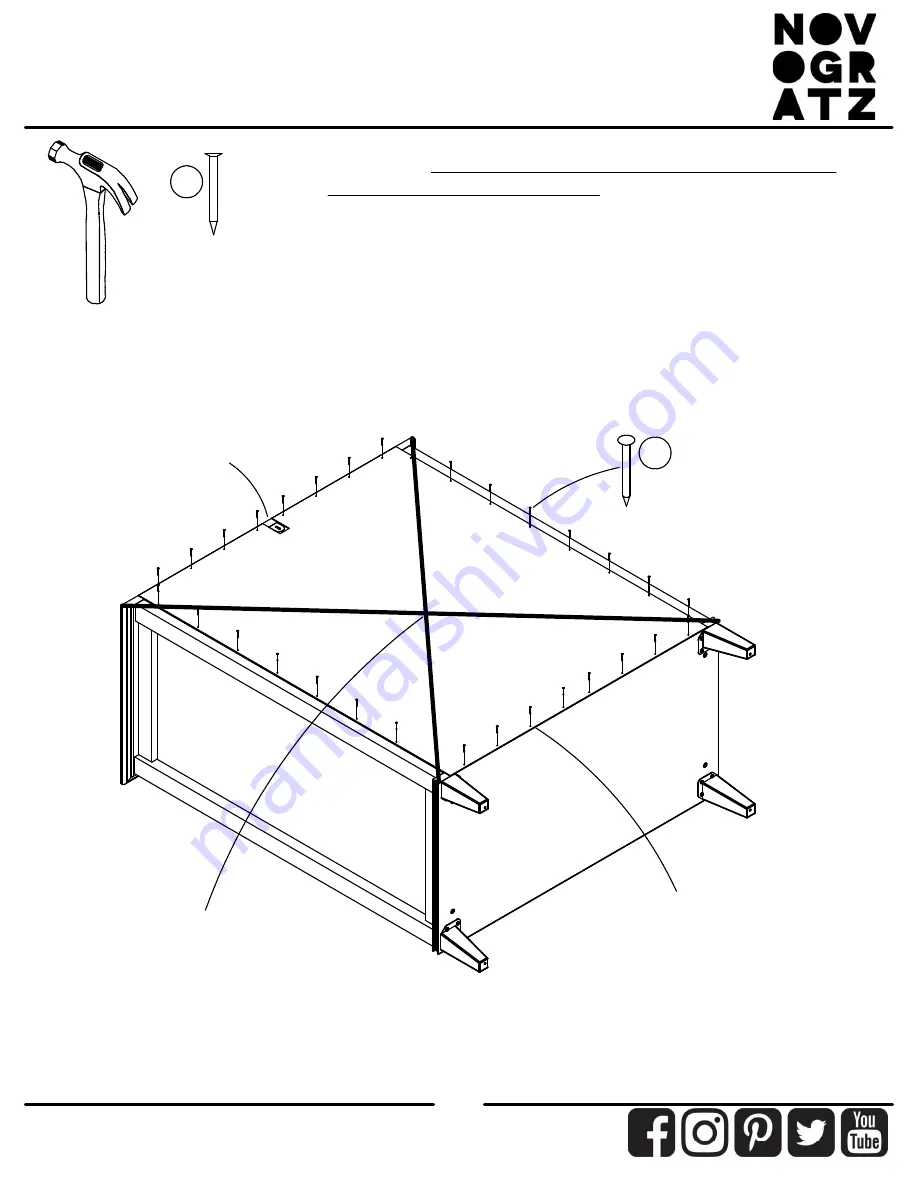 Ameriwood HOME NOVOGRATZ 5744015COM Instruction Booklet Download Page 26