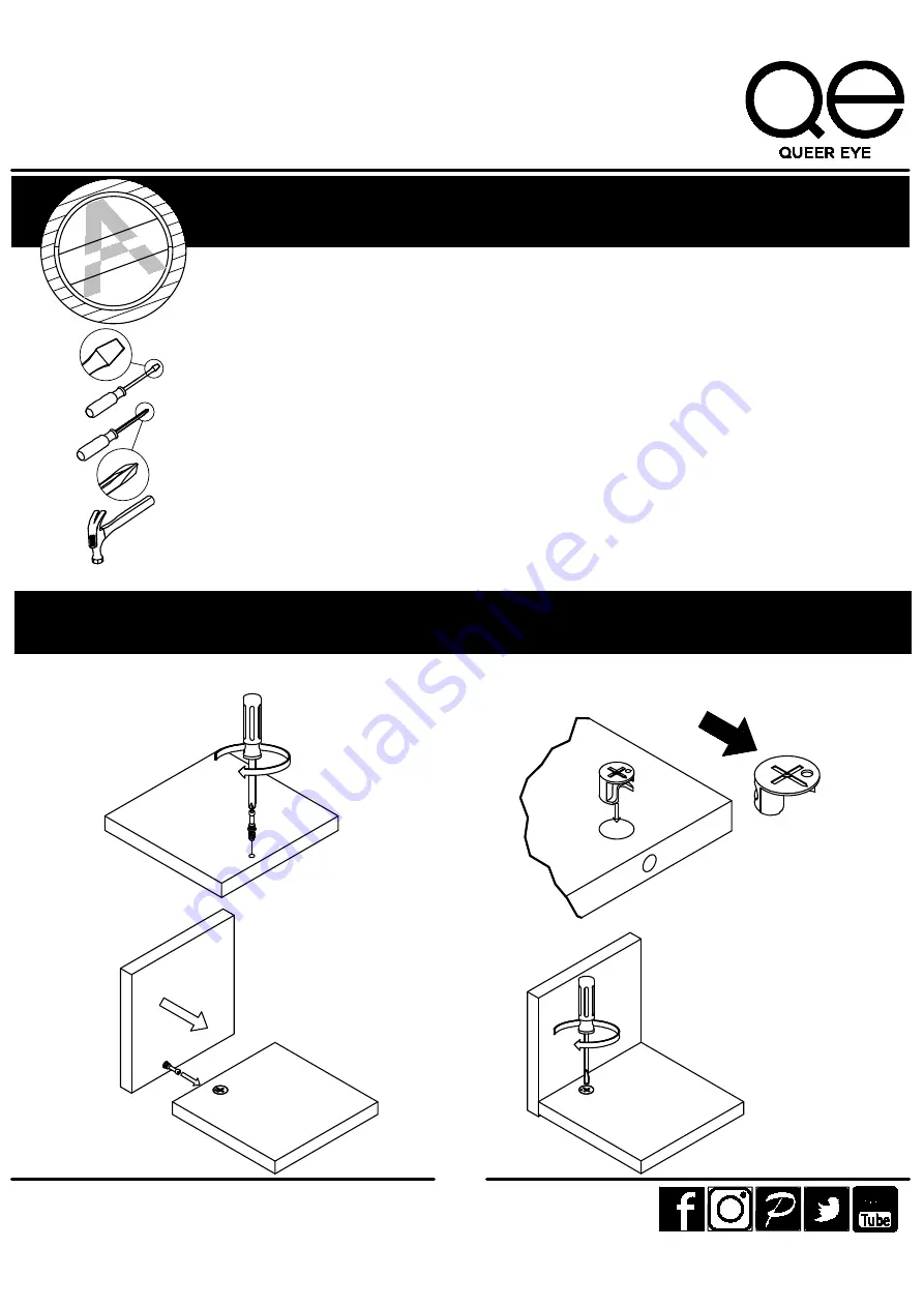 Ameriwood HOME QUEER EYE 6624348COM Manual Download Page 3