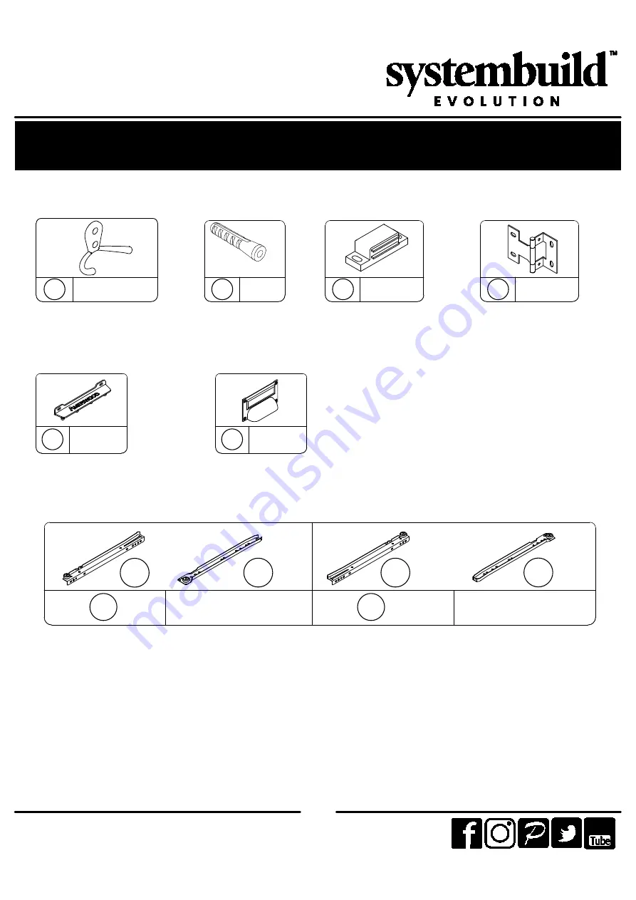 Ameriwood HOME Systembuild Evolution 7546886COM Скачать руководство пользователя страница 8