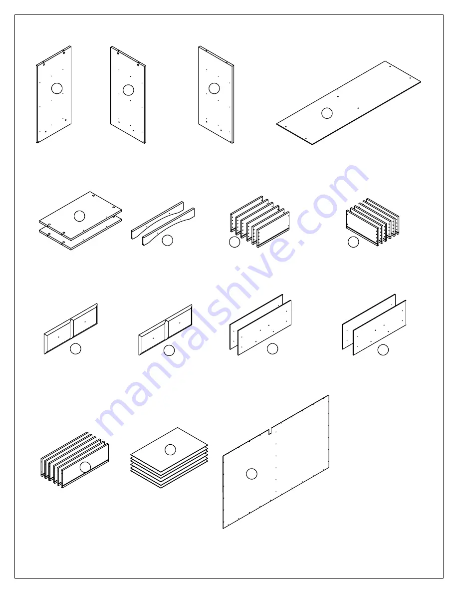 Ameriwood Essential Home Grayson 6 Drawer Dresser Owner'S Manual Download Page 3