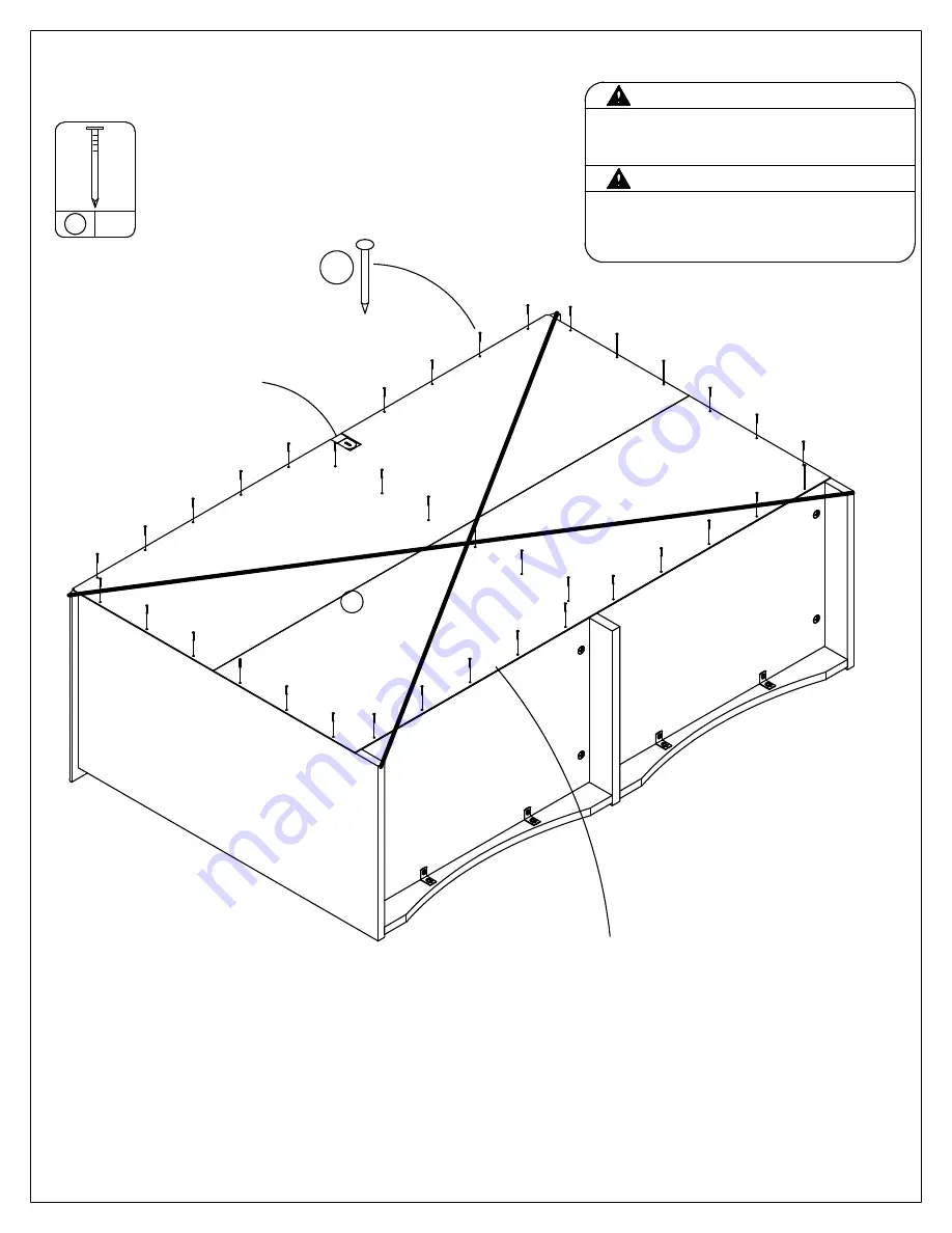 Ameriwood Essential Home Grayson 6 Drawer Dresser Owner'S Manual Download Page 14