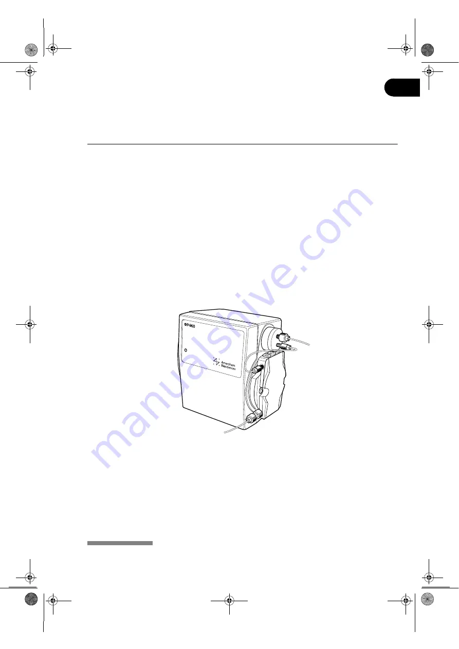 Amersham Biosciences AKTA design P-960 User Manual Download Page 7